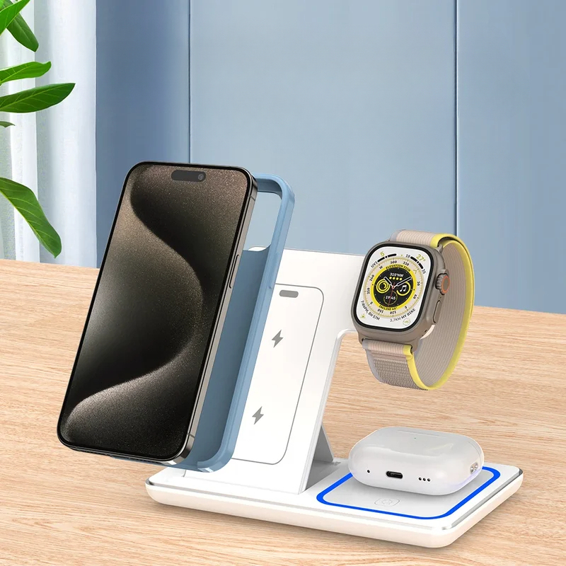 Smartwatch Ac - 4 In 1 Wireless Charging Station