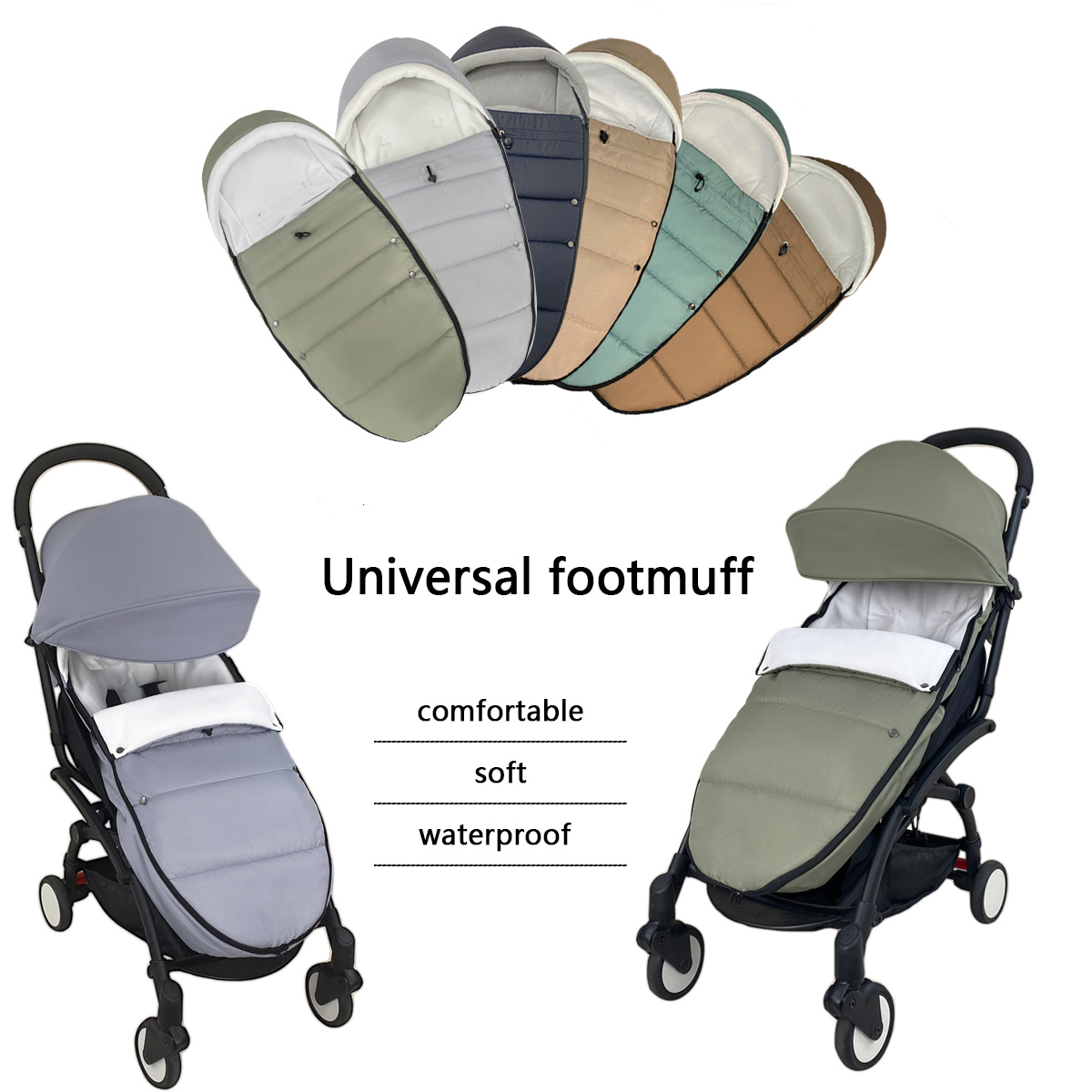 Smartwatch Universal - Universal 6-36M Winter Baby Stroller Footmuff
