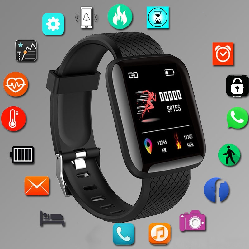 Android Smartwatch Accessories - Sport Smartwatch Fitness Bracelet Music Control
