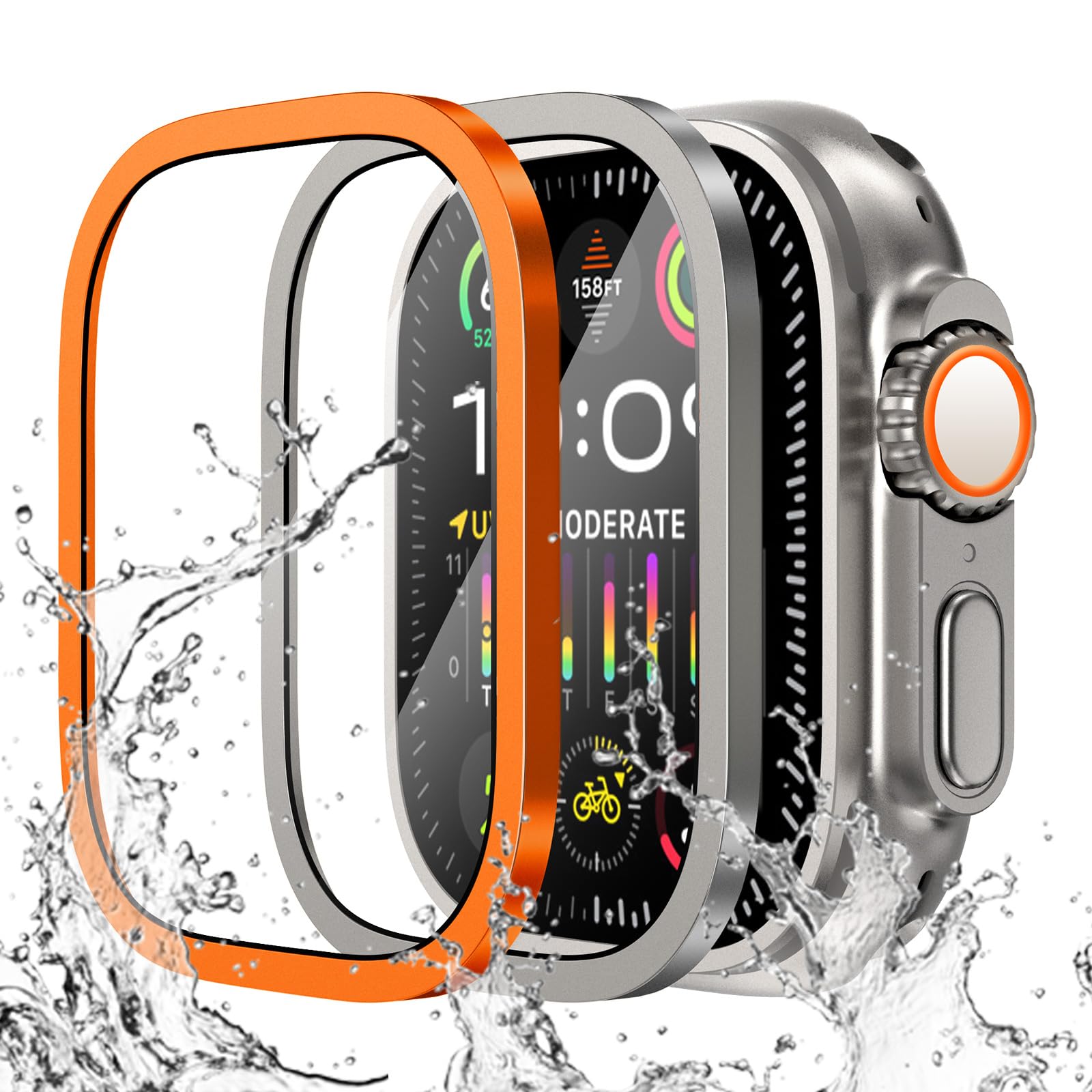 Smartwatch Watch Accessories For Women - Tempered Glass for Apple Watch Ultra