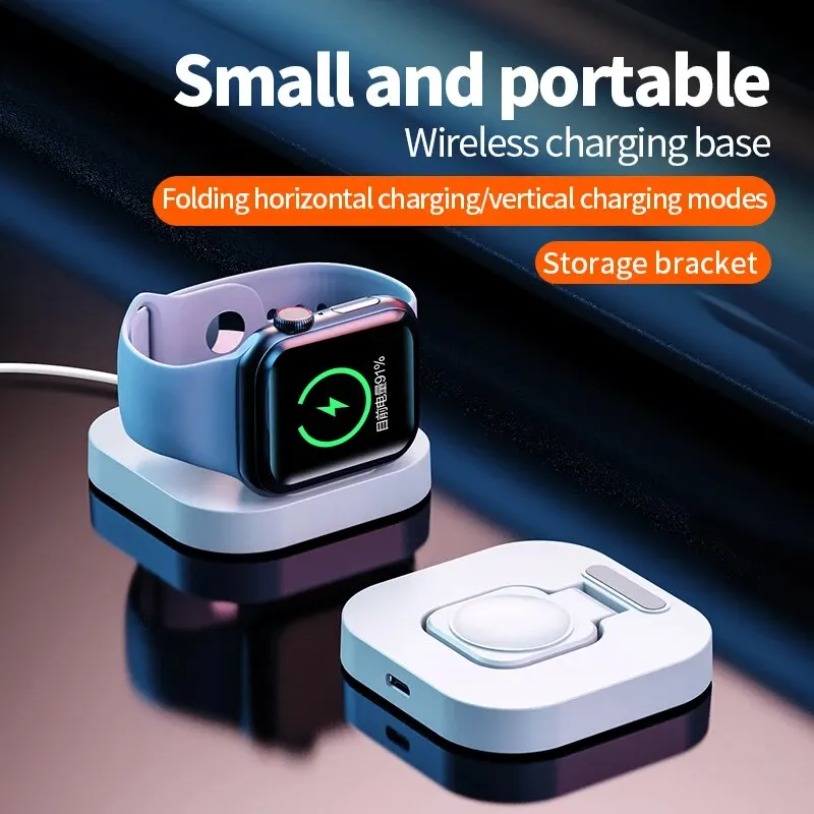 Watch Charging Dock - Portable Fast Charging Base Bracket Magnetic