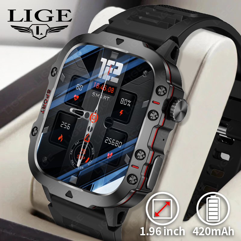 Smartwatch Faces - LIGE Outdoor Smart Watch Men 2.01