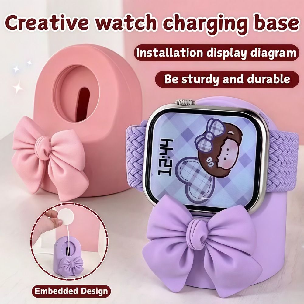 Bow Smart Watch Charger Stand  - Smartwatch Ac recension och pris