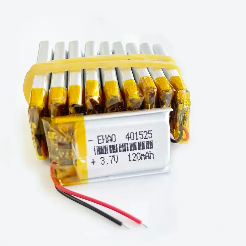 10 PCS 3.7V 120mAh Lipo Lithiu - Smartwatch Headset recension och pris
