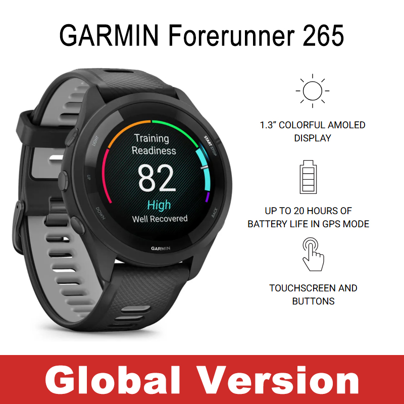 Garmin Forerunner 265 Running  - Smartwatch X recension och pris