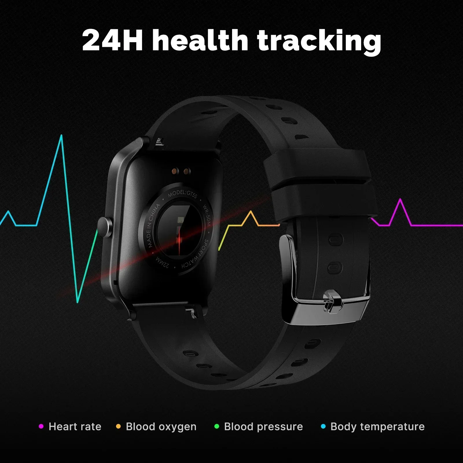 MOES Smart Watch Alexa Built-i - Smartwatch Faces recension och pris