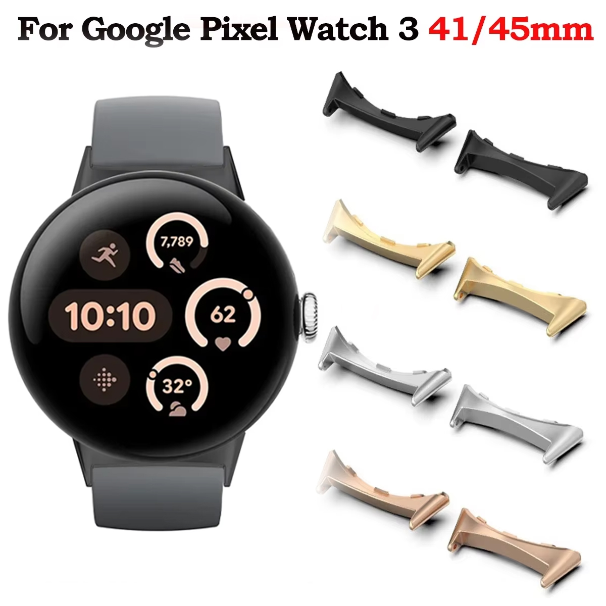 2pcs Watch Strap Connector Ada - Smartwatch Straps & Accessories recension och pris