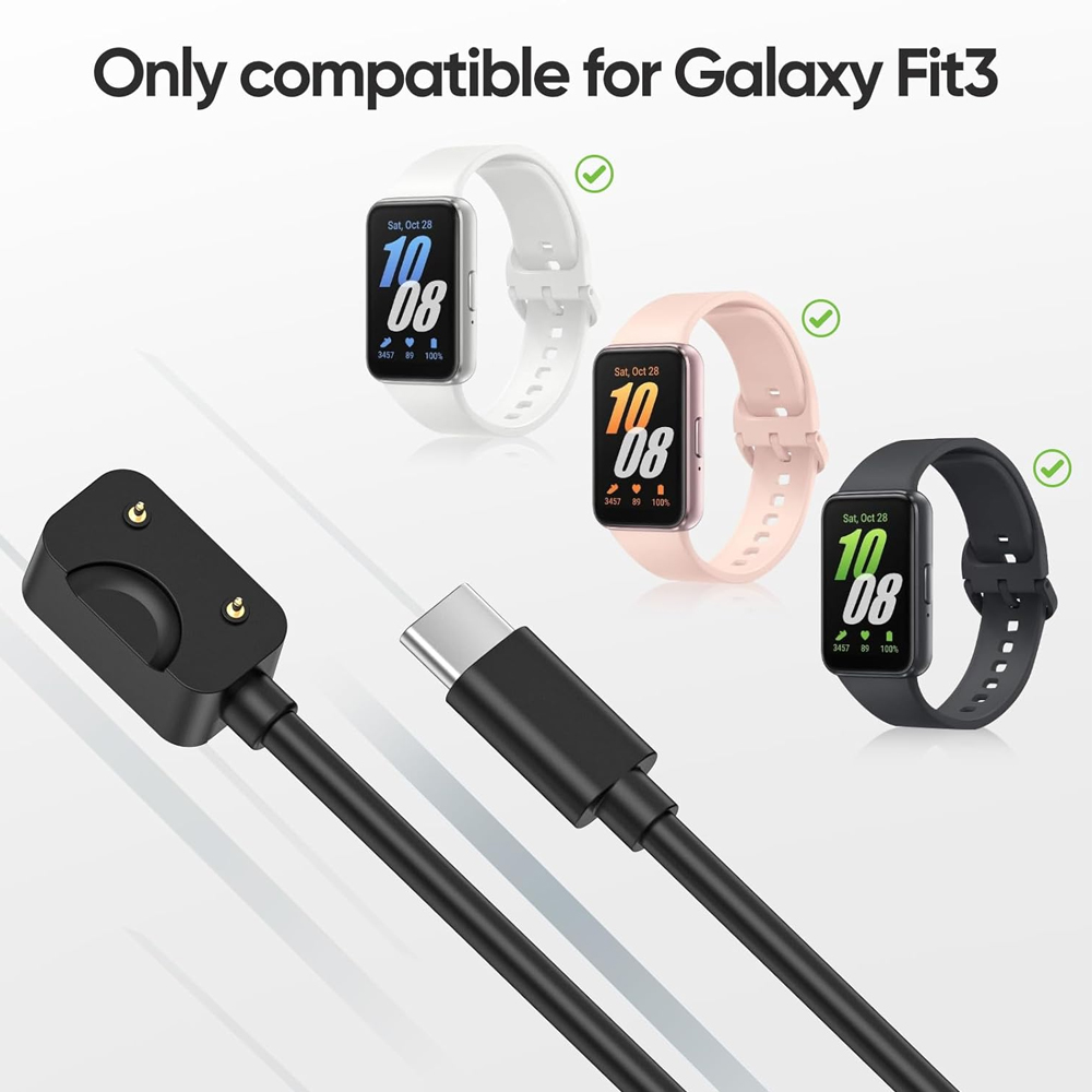 Black USB-C Charging Cord for  - Best Smartwatch Accessories recension och pris