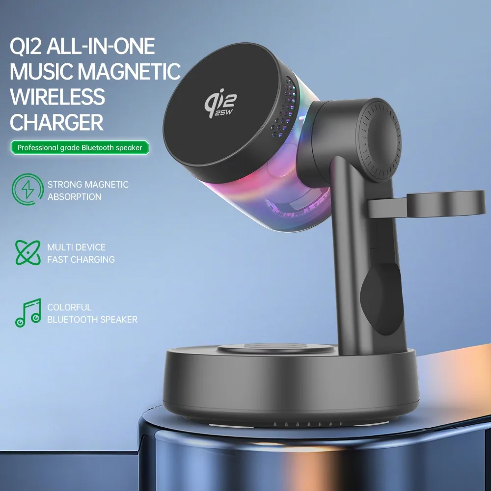 Qi2 25W RGB Light Magnetic Wir - Smartwatch Ac recension och pris