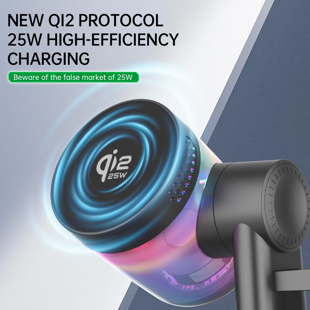 Qi2 25W RGB Light Magnetic Wir - Smartwatch Ac recension och pris