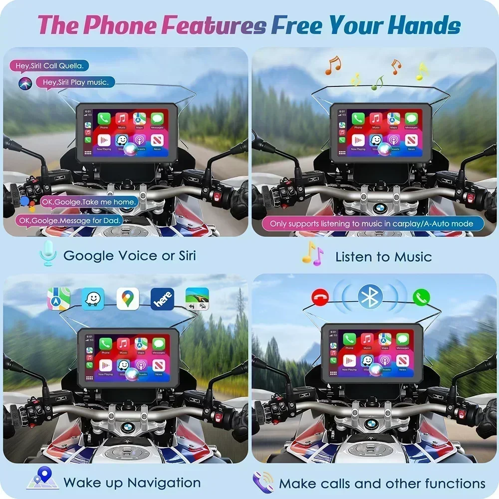Carplay for BMW XR M1000 R1200 - Smartwatch Universal recension och pris