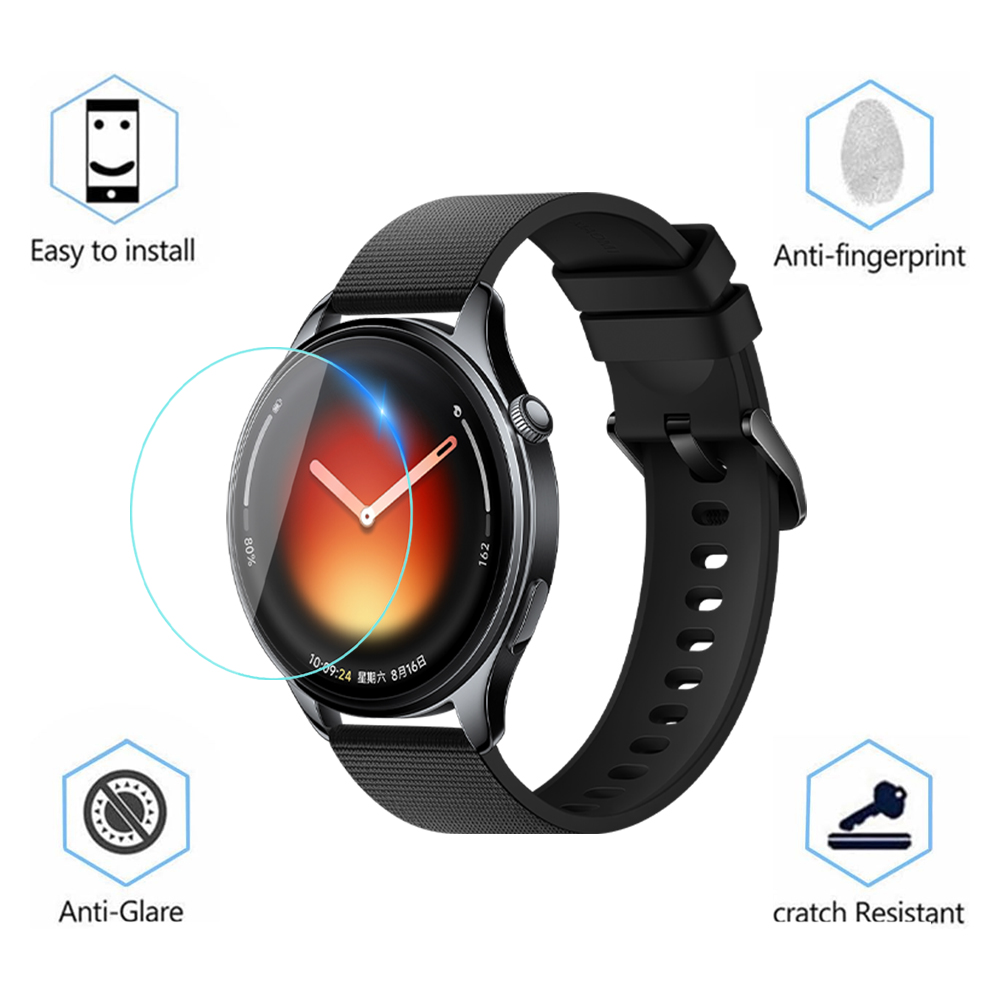 Tempered Glass for Xiaomi Watc - Watch Face Protector recension och pris