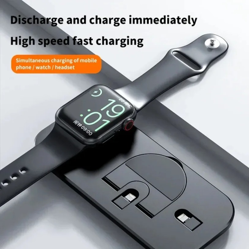 3 In 1 Wireless Charger Stand  - Smartwatch X12 recension och pris