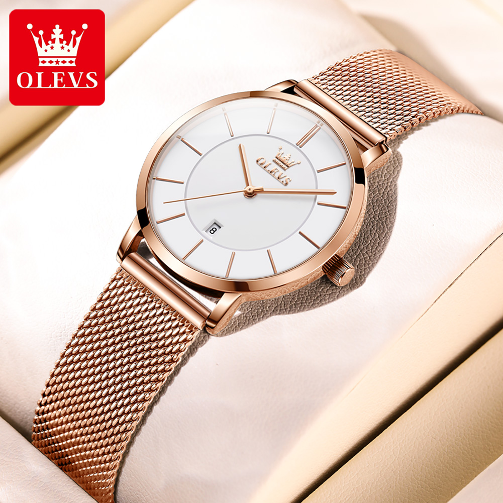 OLEVS Woman Watch 5869 Elegant - Accessories With Watch recension och pris