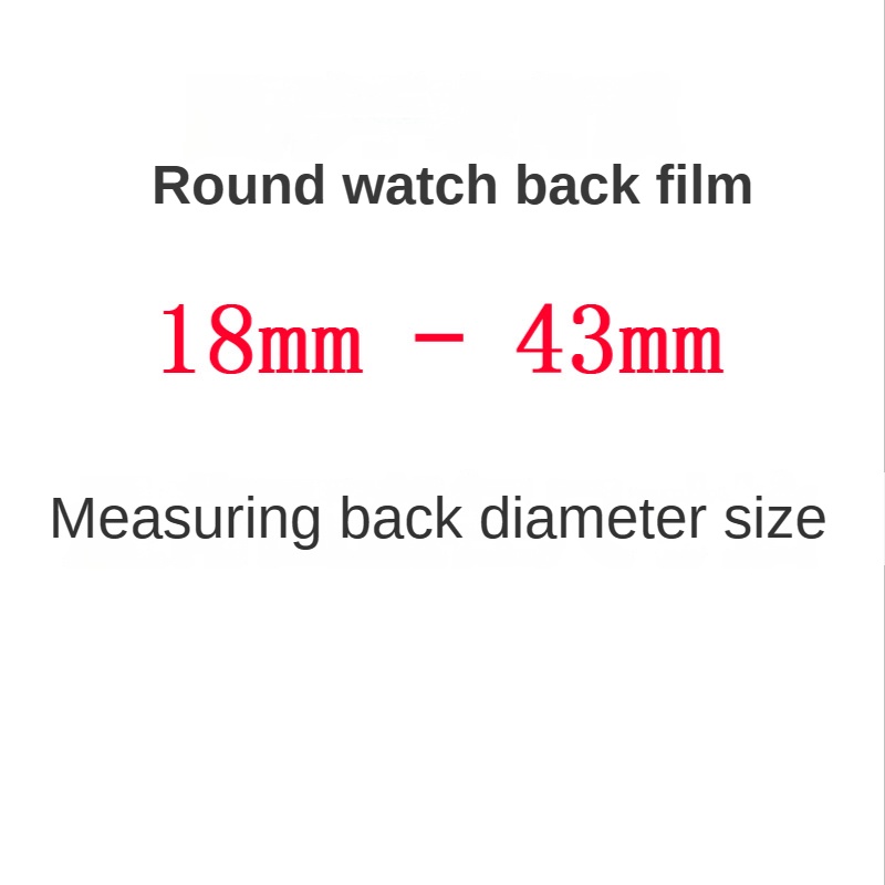3PCS Round Watch Back Protecti - Smartwatch Accessories Inside recension och pris