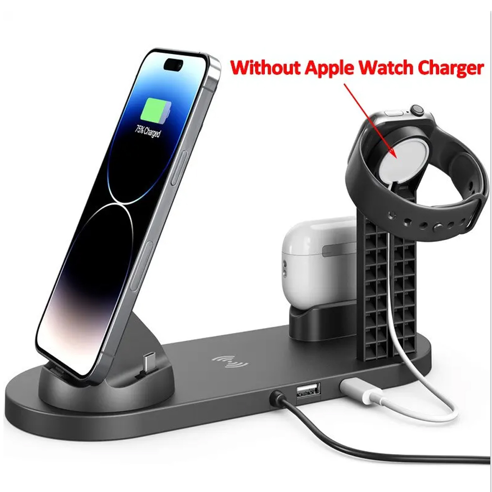 30W 7 in 1 Wireless Charger St - Smartwatch Ac recension och pris