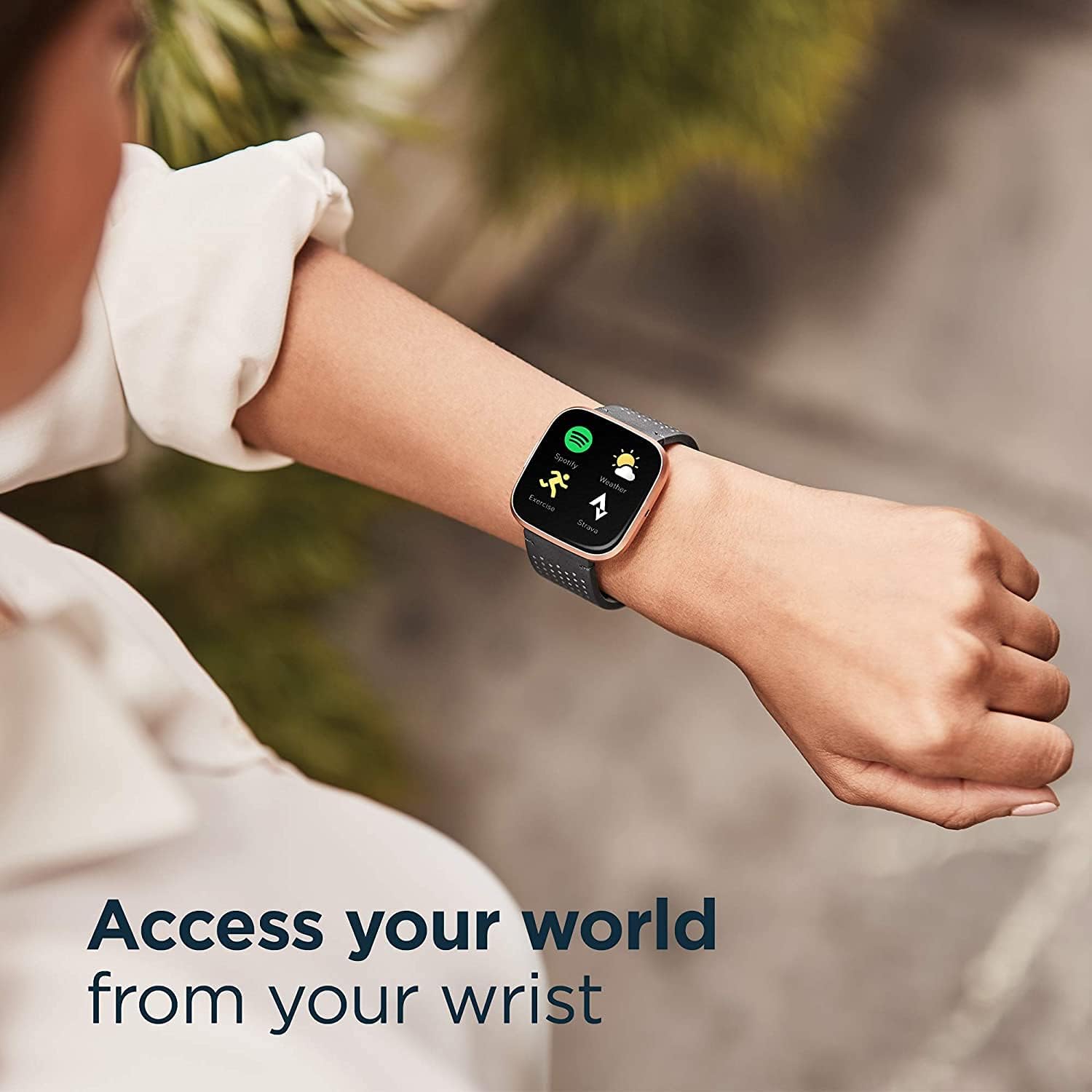 Fitbit Versa 2 Health and Fitn - Smartwatch Faces recension och pris
