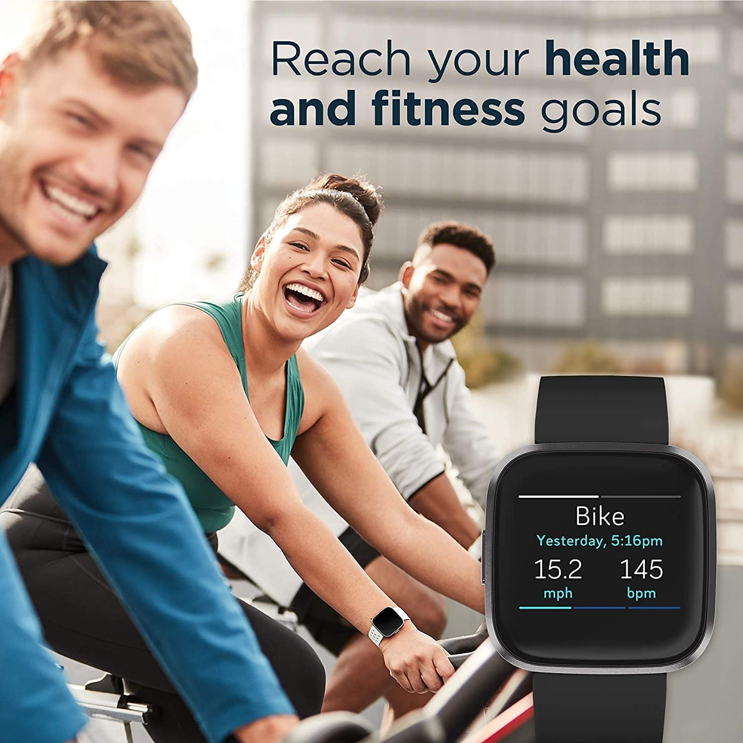 Fitbit Versa 2 Health and Fitn - Smartwatch Faces recension och pris