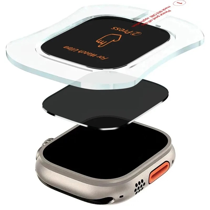 Tempered Glass for Apple Watch - Watch Face Protector recension och pris
