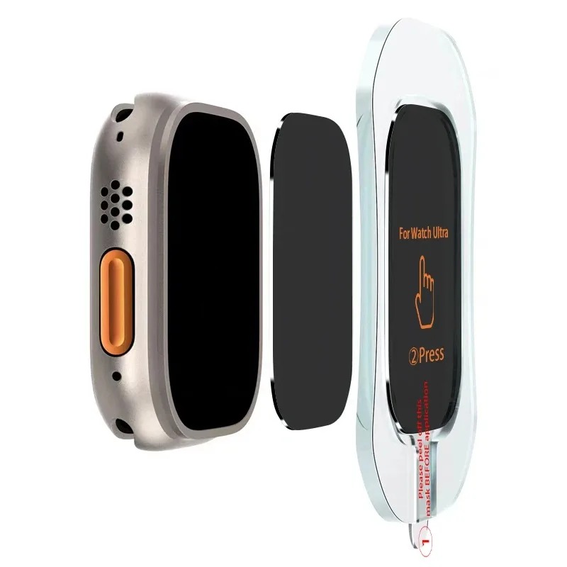 Tempered Glass for Apple Watch - Watch Face Protector recension och pris