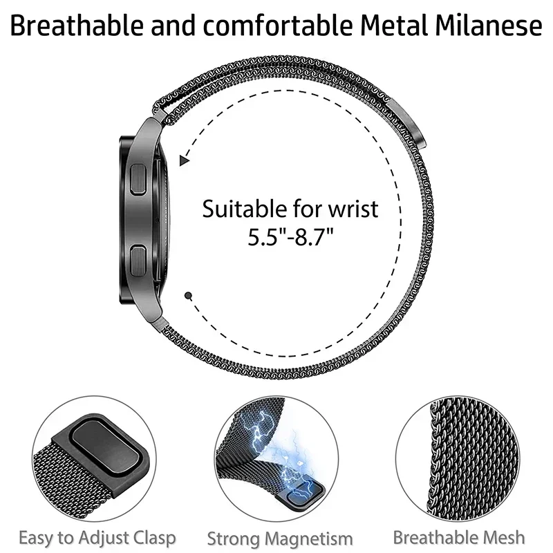 Milanese Loop for apple watch  - Smartwatch Watch Accessories For Women recension och pris