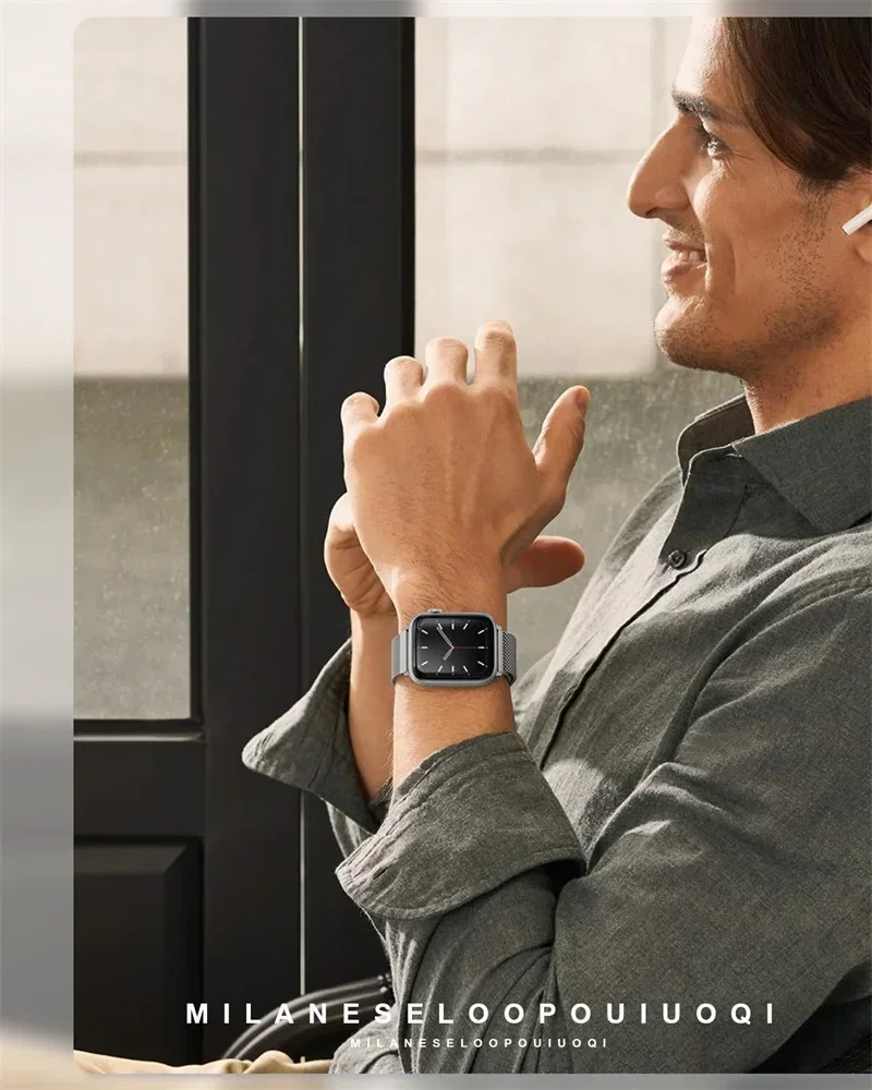 Milanese Loop for apple watch  - Smartwatch Watch Accessories For Women recension och pris