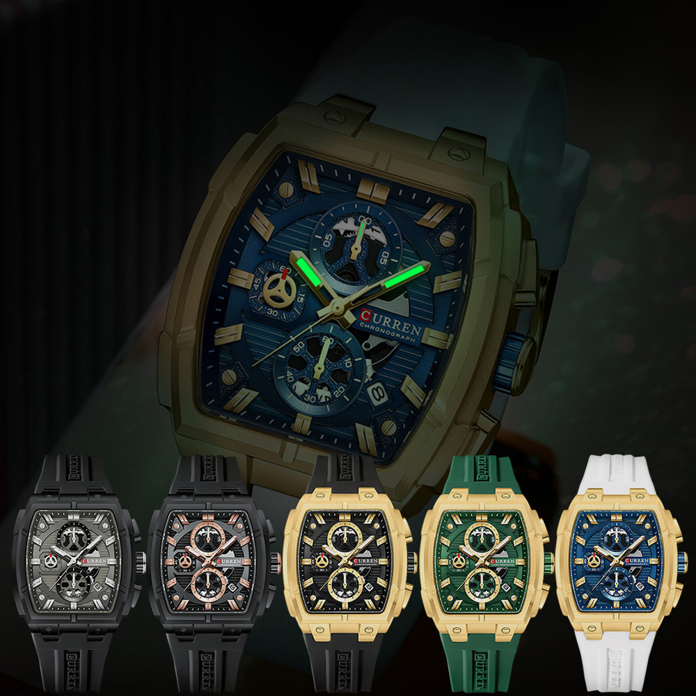 CURREN Luxury Vintage Watch fo - Accessories With Watch recension och pris