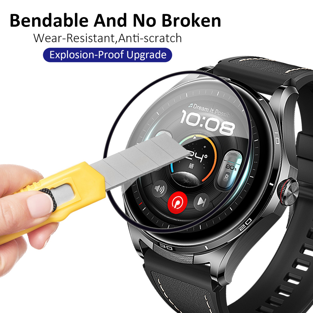 1-5PCS 3D Curved Full Coverage - Watch Face Protector recension och pris