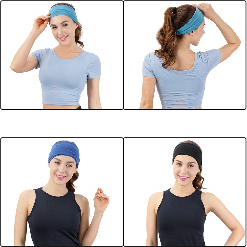 Solid Color Sports Yoga Headba - Milanaise Mesh Band recension och pris