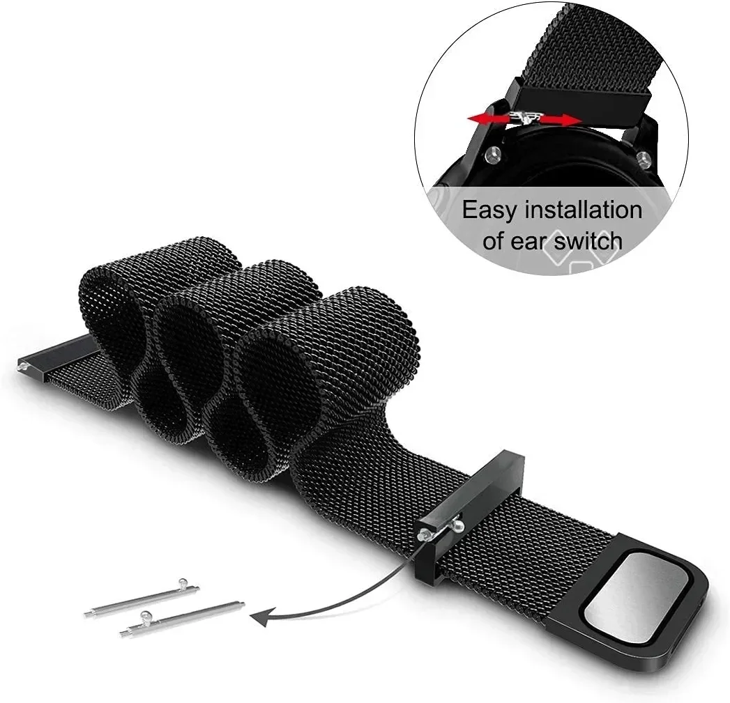 18mm Milanese Loop Strap For X - Smartwatch Watch Accessories For Women recension och pris