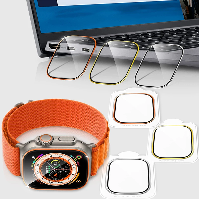 Tempered Glass for Apple Watch - Watch Face Protector recension och pris