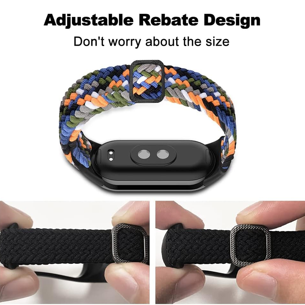 Strap for Xiaomi Mi Band 10 8  - Solo Loop Strap recension och pris