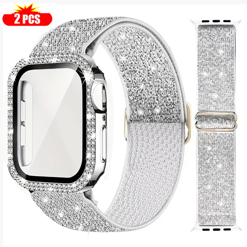 Band+Case for Apple Watch 45mm - Smartwatch Watch Accessories For Women recension och pris