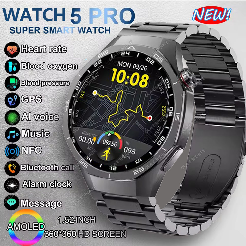 New Watch 5 Pro Smart Watch 1. - Smartwatch X12 recension och pris