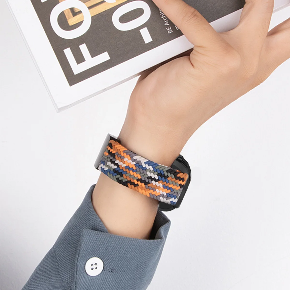Magnetic Nylon Strap for Samsu - Solo Loop Strap recension och pris