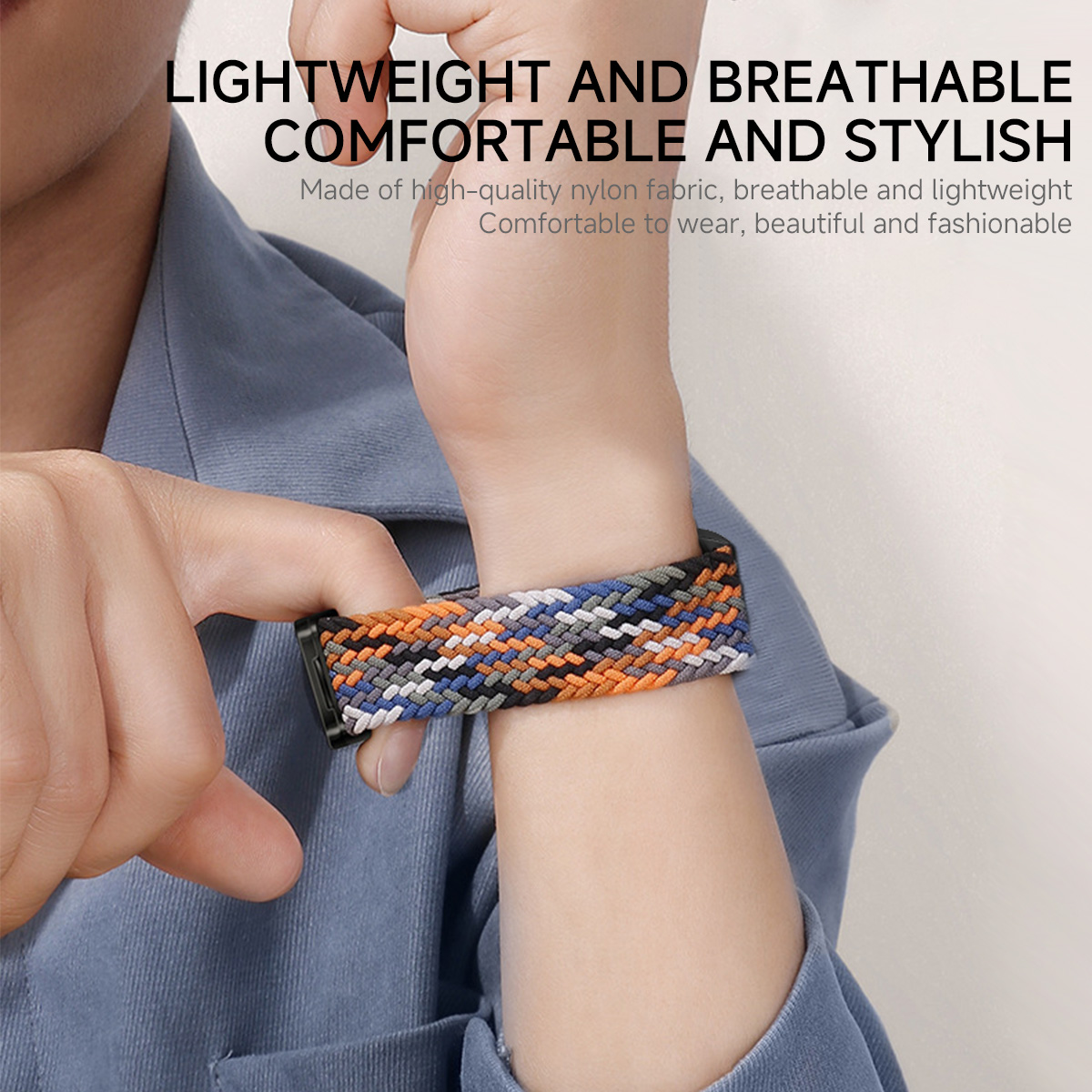 Magnetic Nylon Strap for Samsu - Solo Loop Strap recension och pris