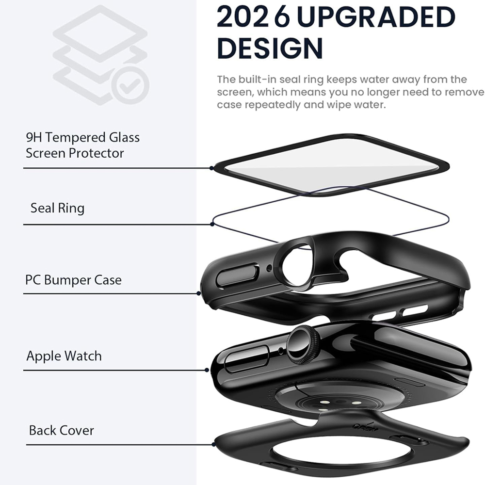 360 Protective Case for Apple  - Smartwatch Watch Accessories For Women recension och pris