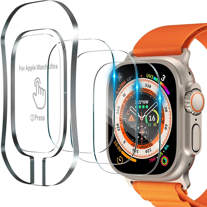 Tempered Glass For Apple Watch - Watch Face Protector recension och pris