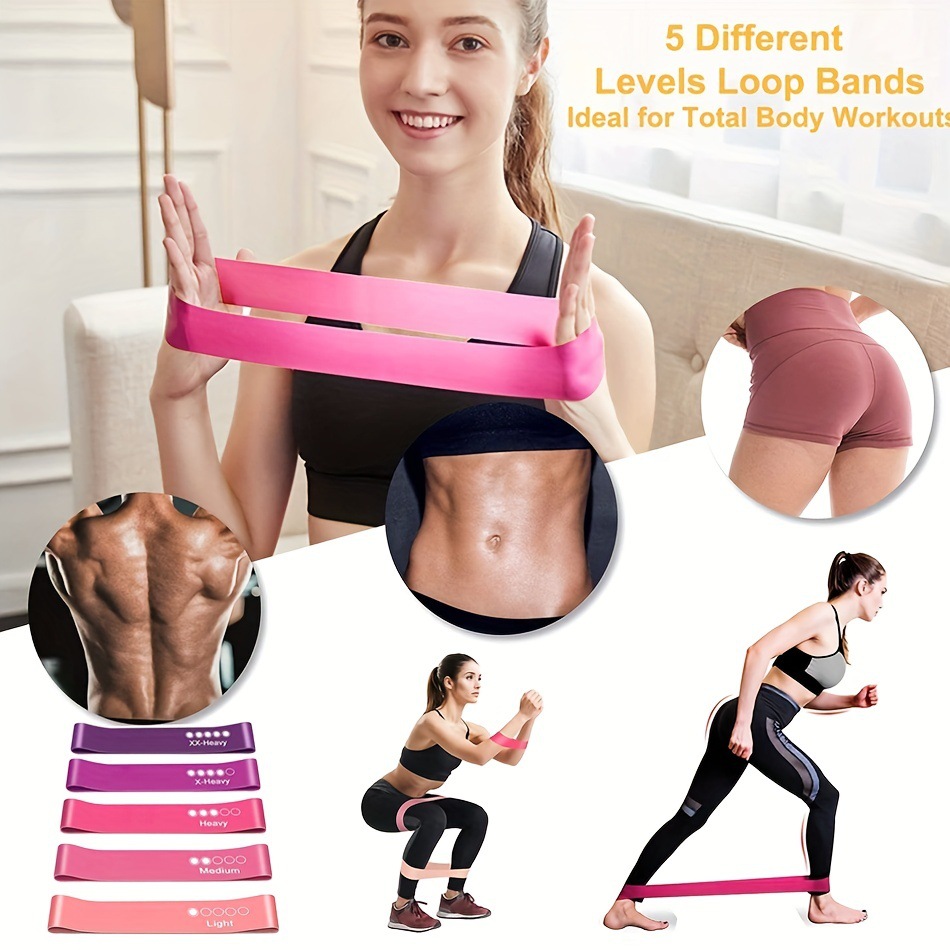 5-Piece Color Resistance Band  - Milanaise Mesh Band recension och pris