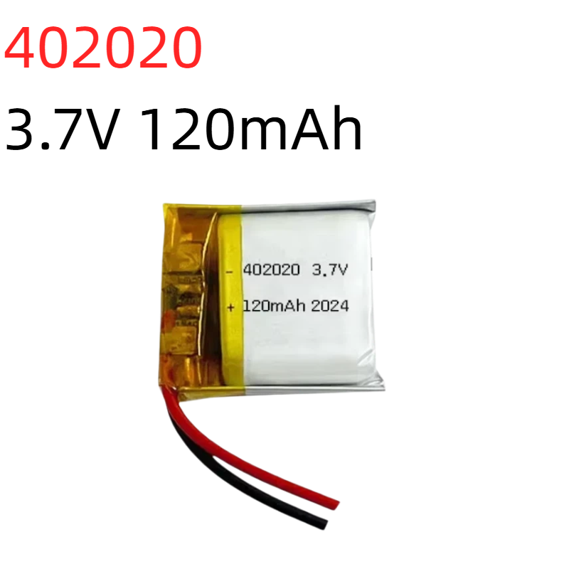 3.7V 120mAh 402020 Li-Po Recha - Smartwatch Headset recension och pris