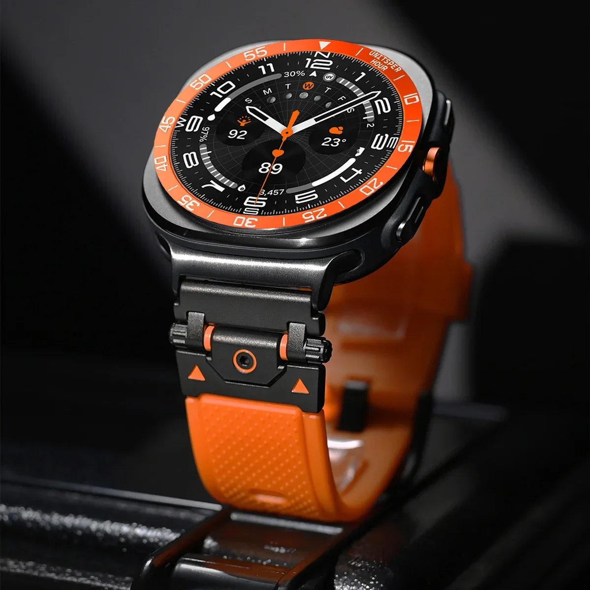 Metal Cover Bezel Ring Case Fo - Android Smartwatch Accessories recension och pris