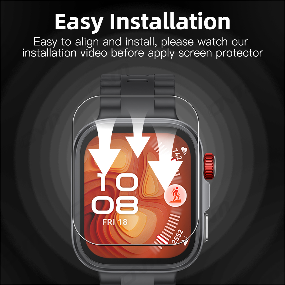 9H Tempered Glass for Huawei W - Huawei Smartwatch Accessories recension och pris