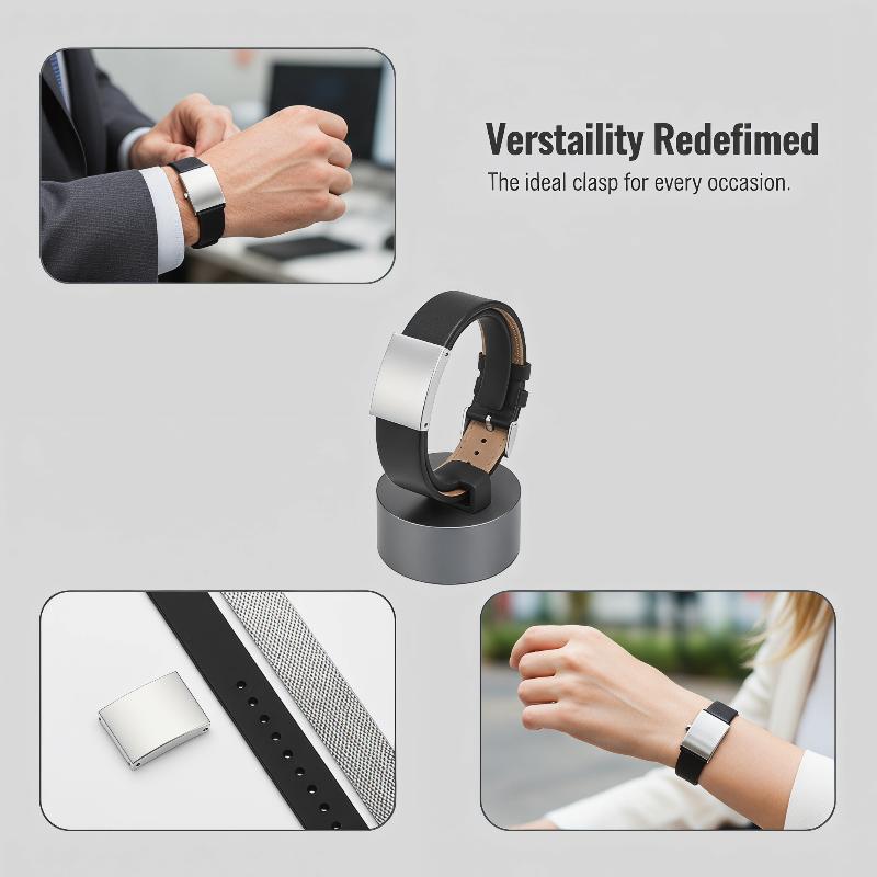 @*Step Design Watch Band Clasp - Smartwatch Straps & Accessories recension och pris