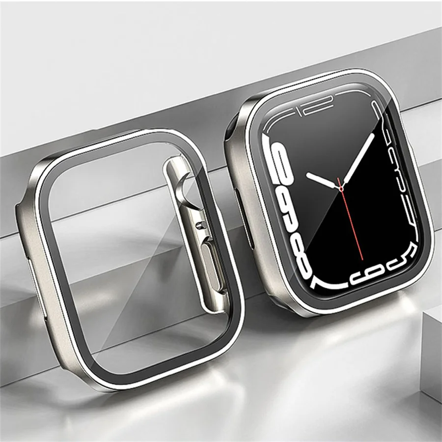 Glass+cover For Apple Watch ca - Smartwatch Watch Accessories For Women recension och pris