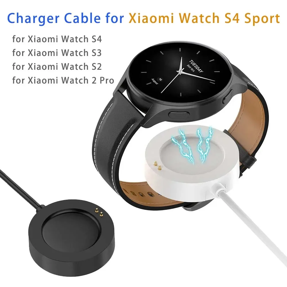White Smartwatch Charging Cabl - Android Smartwatch Accessories recension och pris