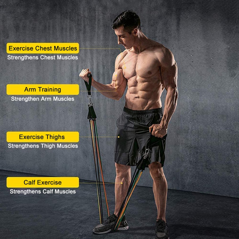 Resistance Elastic Bands Exerc - Milanaise Mesh Band recension och pris