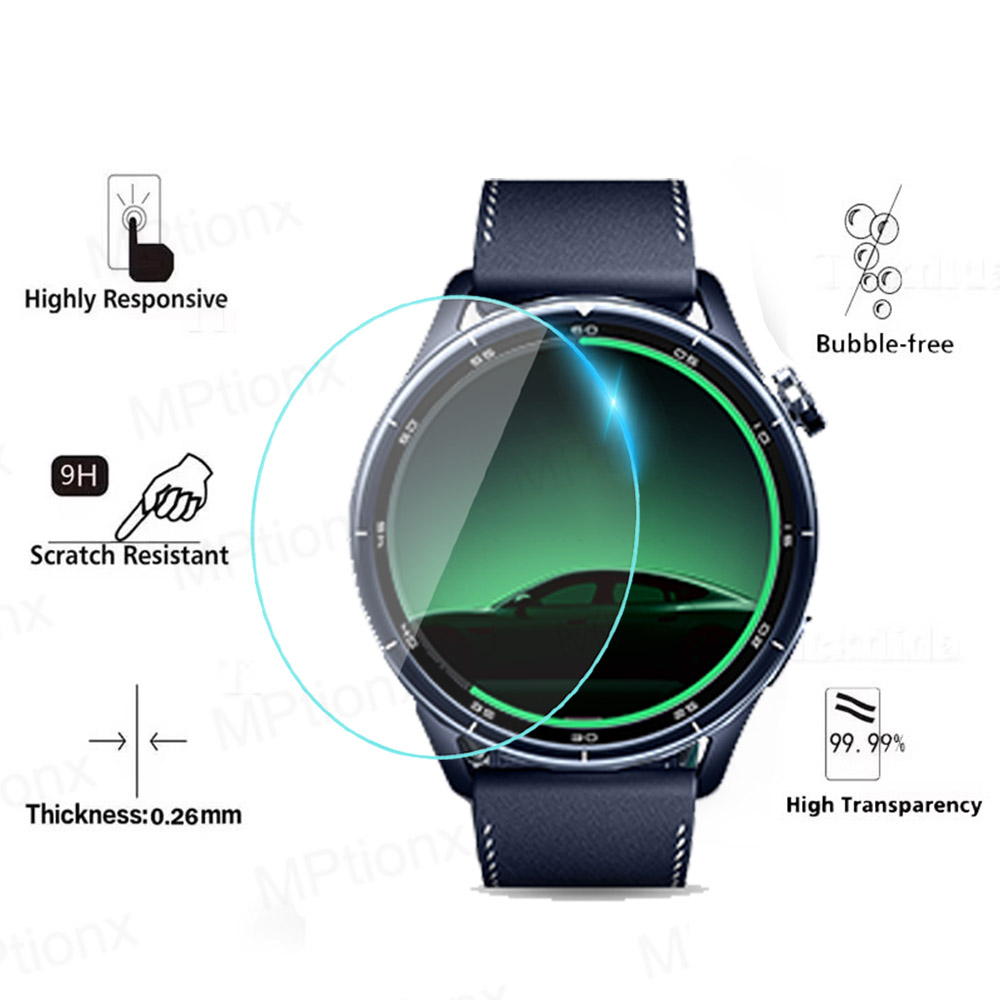 Tempered Glass for Xiaomi Watc - Watch Face Protector recension och pris