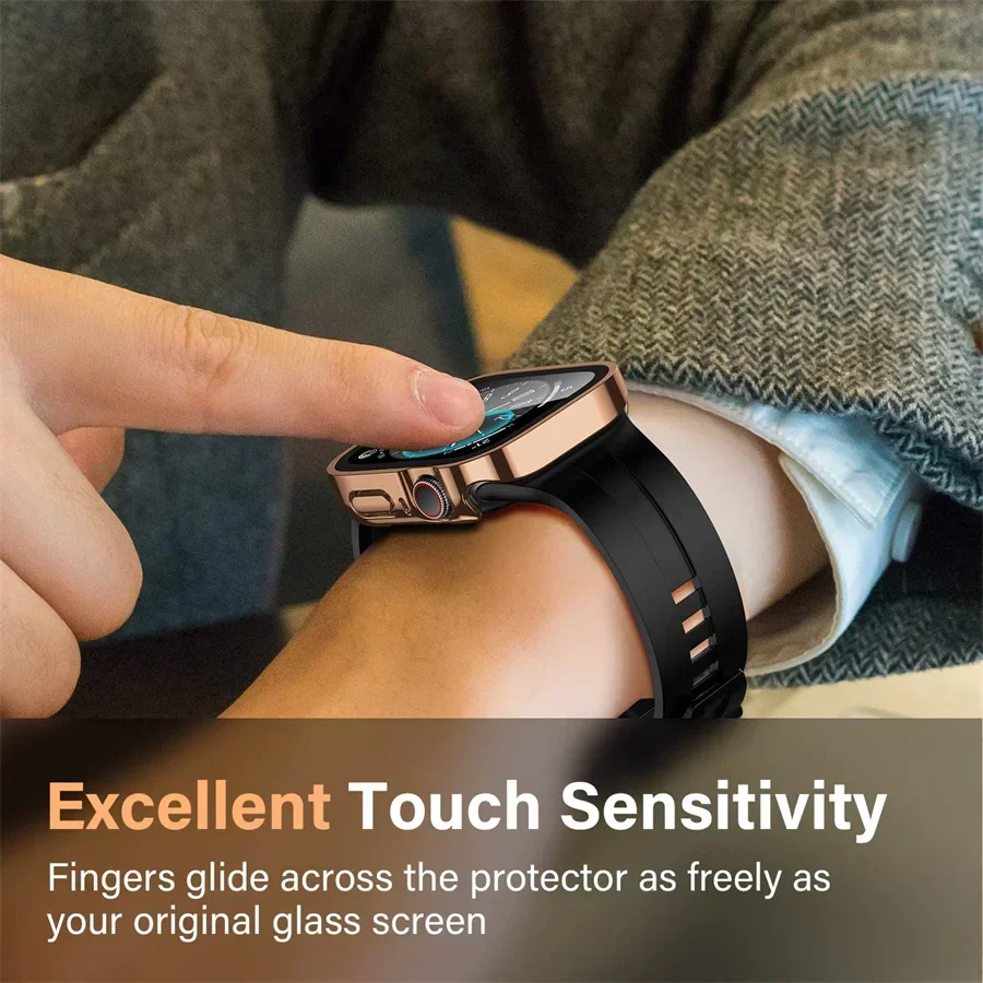 Glass+cover For Apple Watch ca - Smartwatch Watch Accessories For Women recension och pris