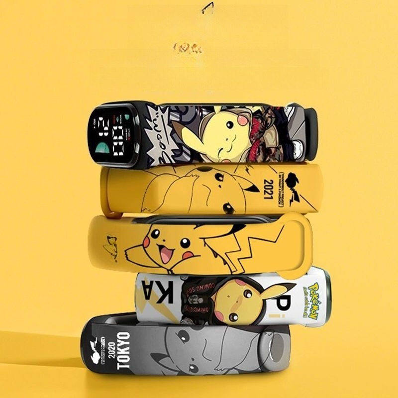 Pokémon cartoon pattern digita - Accessories With Watch recension och pris