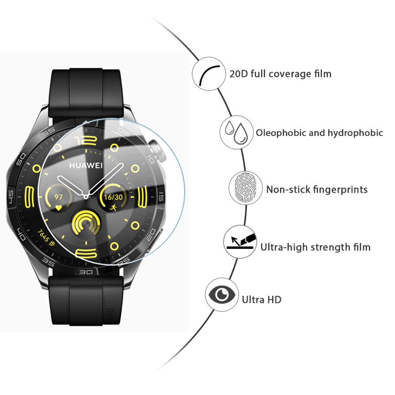 HD Tempered Glass Film For Hua - Watch Face Protector recension och pris